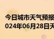 今日城市天气预报-平罗天气预报石嘴山平罗2024年06月28日天气