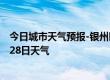 今日城市天气预报-银州区天气预报铁岭银州区2024年06月28日天气