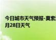 今日城市天气预报-莫索湾天气预报石河子莫索湾2024年06月28日天气