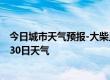 今日城市天气预报-大柴旦天气预报海西大柴旦2024年06月30日天气