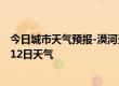 今日城市天气预报-漠河天气预报大兴安岭漠河2024年07月12日天气