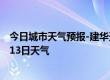 今日城市天气预报-建华天气预报齐齐哈尔建华2024年07月13日天气