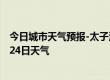 今日城市天气预报-太子河天气预报辽阳太子河2024年07月24日天气