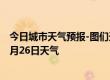 今日城市天气预报-图们天气预报延边朝鲜族图们2024年07月26日天气