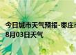 今日城市天气预报-枣庄市中天气预报枣庄枣庄市中2024年08月03日天气